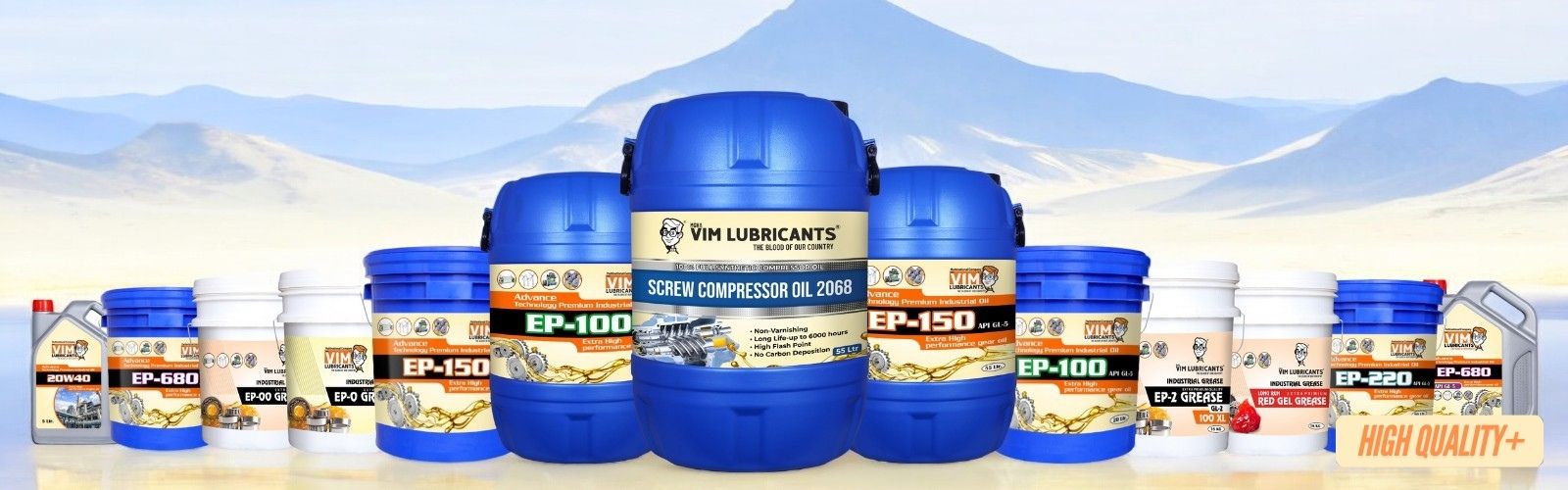 Vim Lubricants Product range